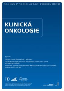 obálka časopisu Klinická onkologie  1/2025
