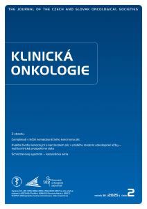obálka časopisu Klinická onkologie  2/2025