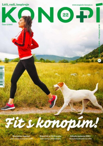 obálka časopisu Konopí (22) 3/2022