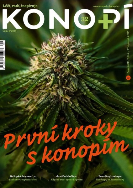 obálka časopisu Konopí (32) 4/2024