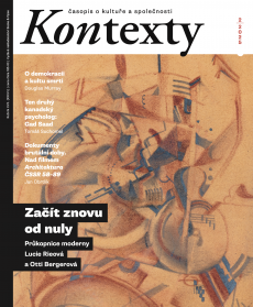 obálka časopisu Kontexty 2/2025