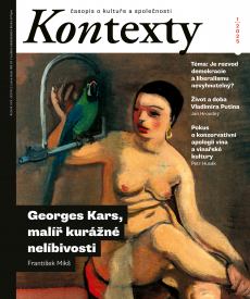 obálka časopisu Kontexty 1/2025