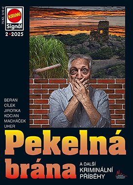 obálka časopisu Krimi signál 2/2025