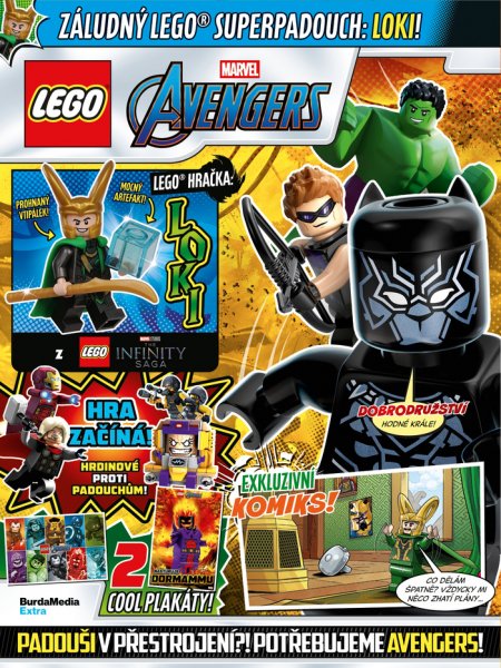 obálka časopisu LEGO&reg; MARVEL 2/2025