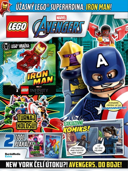 obálka časopisu LEGO&reg; MARVEL 4/2025