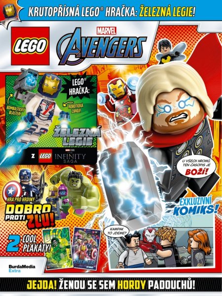 obálka časopisu LEGO&reg; MARVEL 6/2025