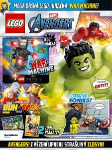 obálka časopisu LEGO&reg; MARVEL 8/2025