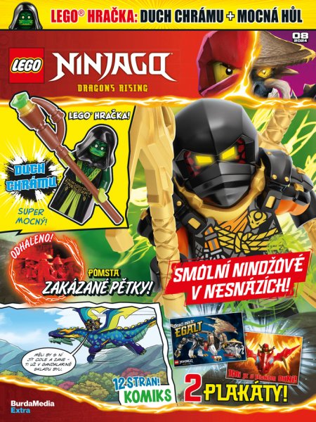 obálka časopisu LEGO&reg; NINJAGO&reg; 8/2024