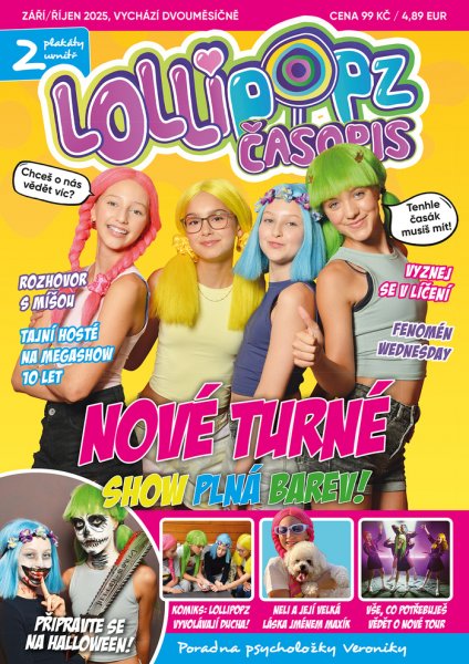 obálka časopisu Lollipopz 2/2025