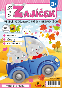 obálka časopisu Malý zajíček 10/2025