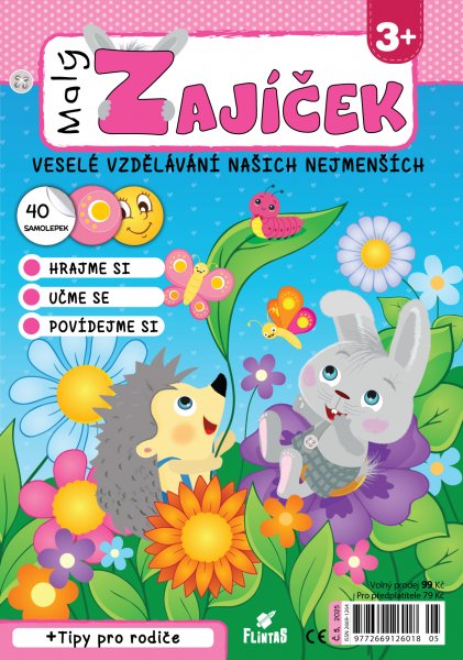 obálka časopisu Malý zajíček 5/2025