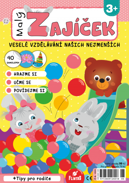 obálka časopisu Malý zajíček 6/2025
