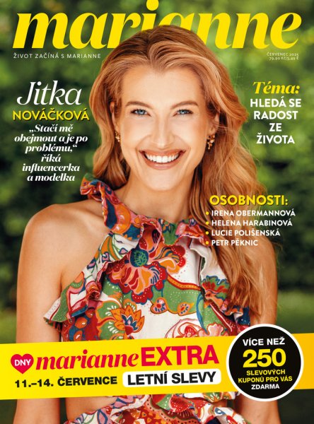 obálka časopisu Marianne 7/2025