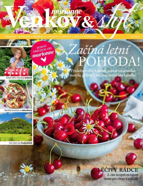 obálka časopisu Marianne Venkov & styl 6/2025