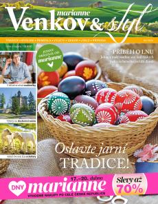 obálka časopisu Marianne Venkov & styl 4/2026