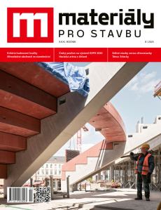 obálka časopisu Materiály pro stavbu 3/2025