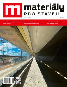 obálka časopisu Materiály pro stavbu 6/2025