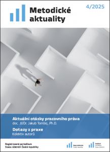 obálka časopisu Metodické aktuality 4/2025