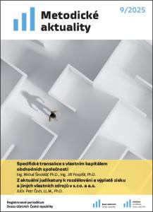 obálka časopisu Metodické aktuality 9/2025