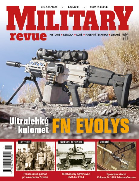 obálka časopisu Military revue 11/2025