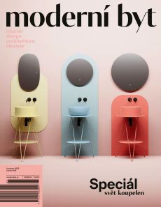 obálka časopisu Moderní byt 6/2025 Speciál Koupelny