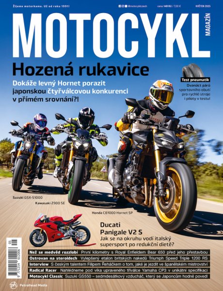 obálka časopisu Motocykl 5/2025