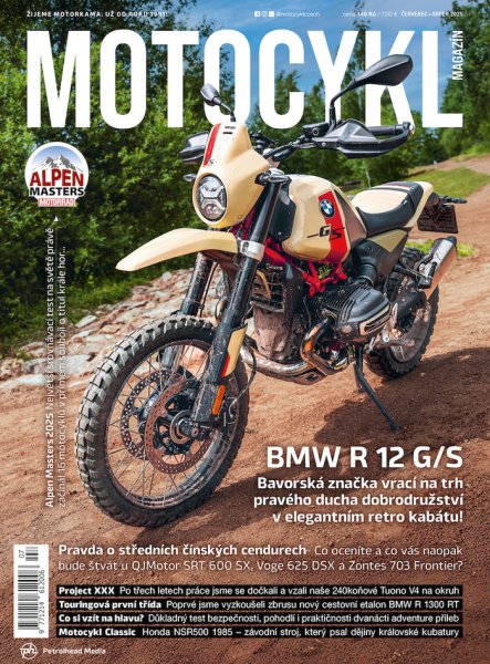 obálka časopisu Motocykl 7-8/2025