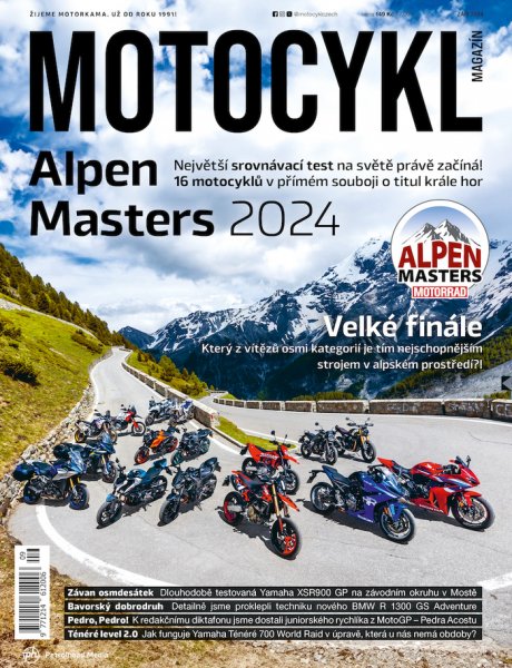 obálka časopisu Motocykl 9/2024