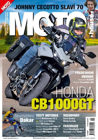 obálka časopisu Motohouse 1-2/2026