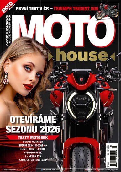obálka časopisu Motohouse 3/2026