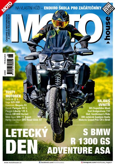 obálka časopisu Motohouse 6/2025
