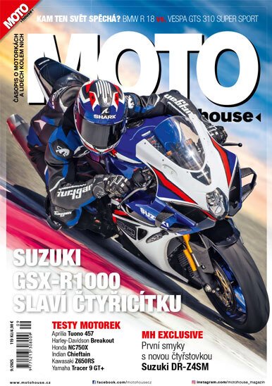 obálka časopisu Motohouse 9/2025