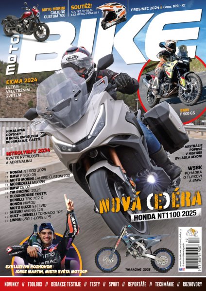 obálka časopisu MotorBike 12/2024