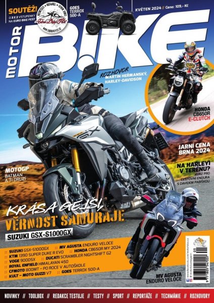obálka časopisu MotorBike 5/2024
