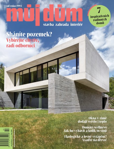 obálka časopisu Můj dům 10/2025