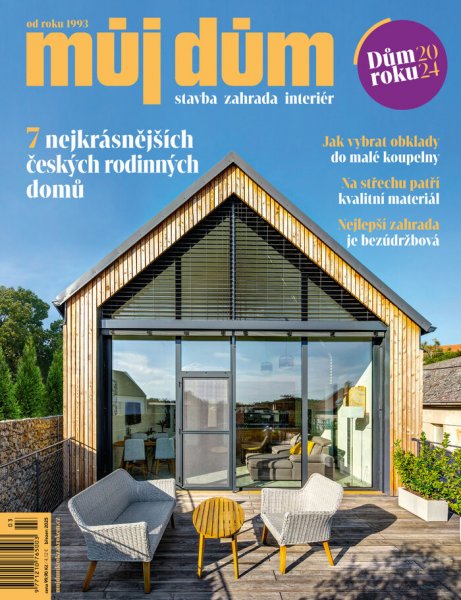 obálka časopisu Můj dům 3/2025