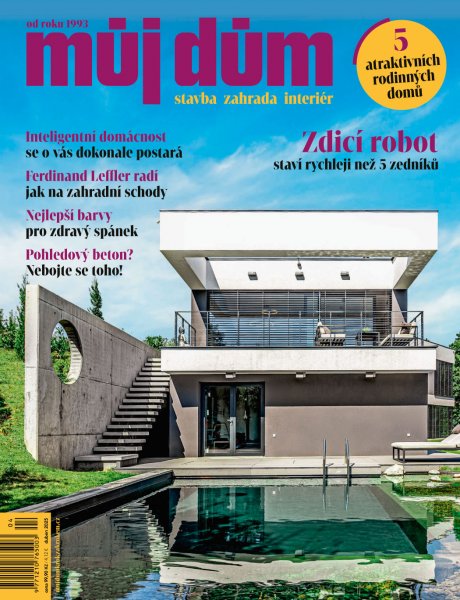obálka časopisu Můj dům 4/2025