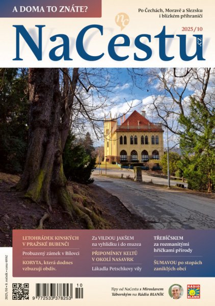 obálka časopisu NaCestu 10/2025
