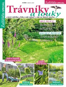 obálka časopisu Naše krásná zahrada speciál 4/2026 - Trávníky