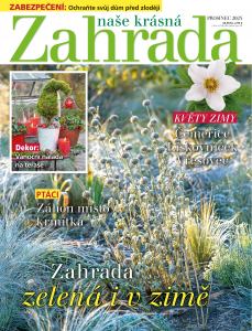obálka časopisu Naše krásná zahrada 12/2025