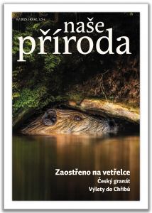 obálka časopisu Naše příroda 1/2025