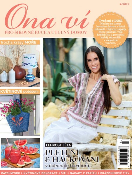 obálka časopisu Ona Ví + Speciály 4/2025