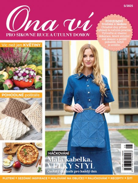 obálka časopisu Ona Ví + Speciály 5/2025
