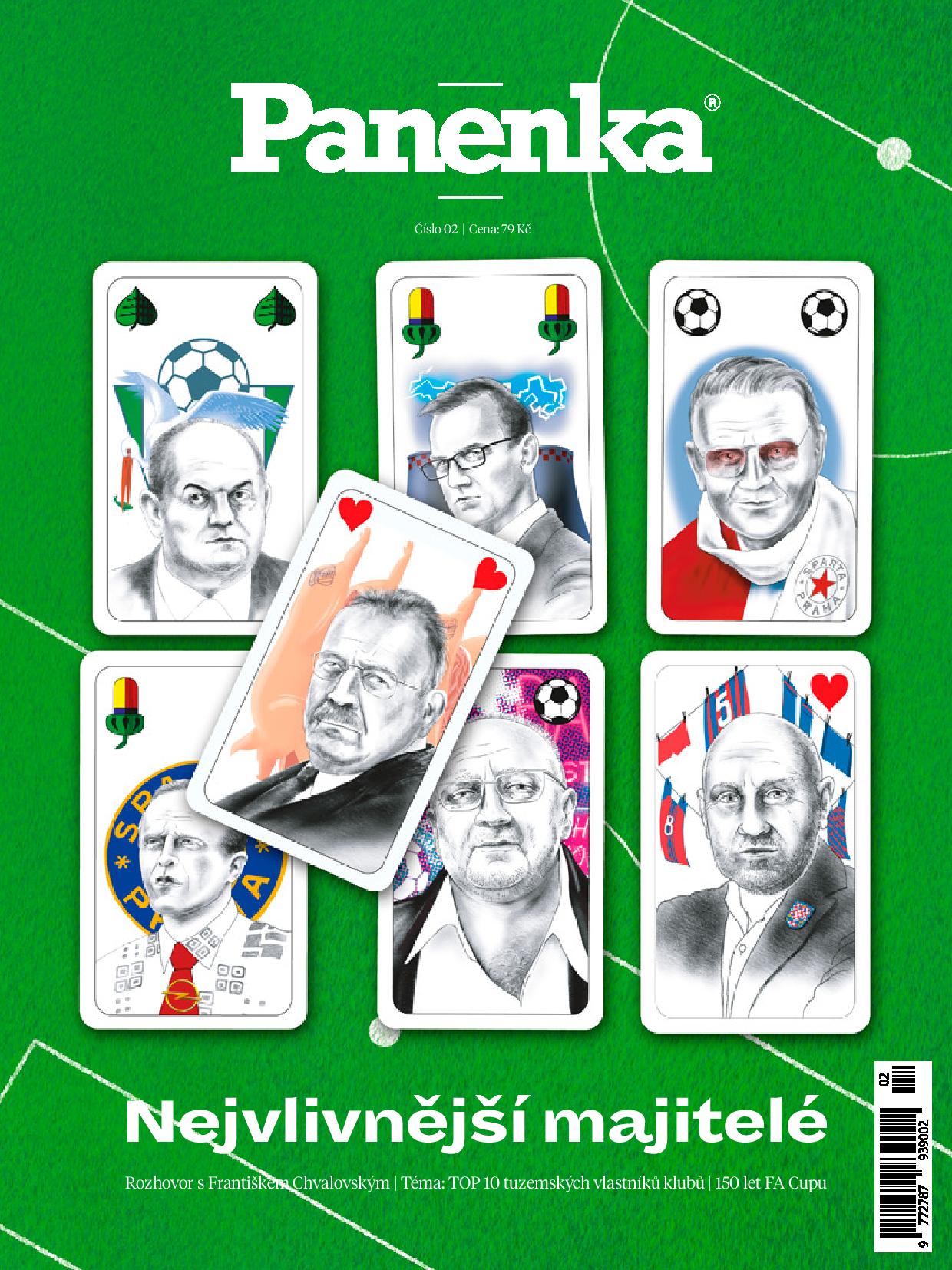 obálka časopisu Panenka 2/2021