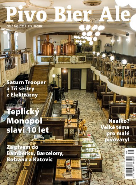 obálka časopisu Pivo, Bier & Ale 106/2025