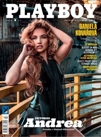 obálka časopisu Playboy 7/2019