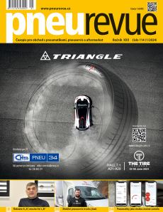 obálka časopisu Pneu revue 1/2024