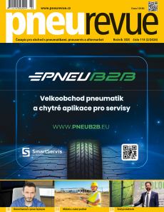 obálka časopisu Pneu revue 2/2024
