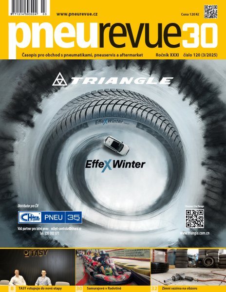 obálka časopisu Pneu revue 3/2025