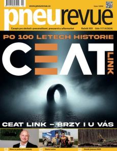 obálka časopisu Pneu revue 4/2024